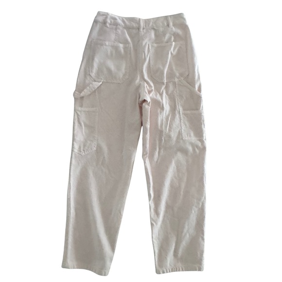 Wilfred Free Brennan Pant Size 6 Pale Pink High Rise 26 Inseam Utility Carpenter - Picture 4 of 9